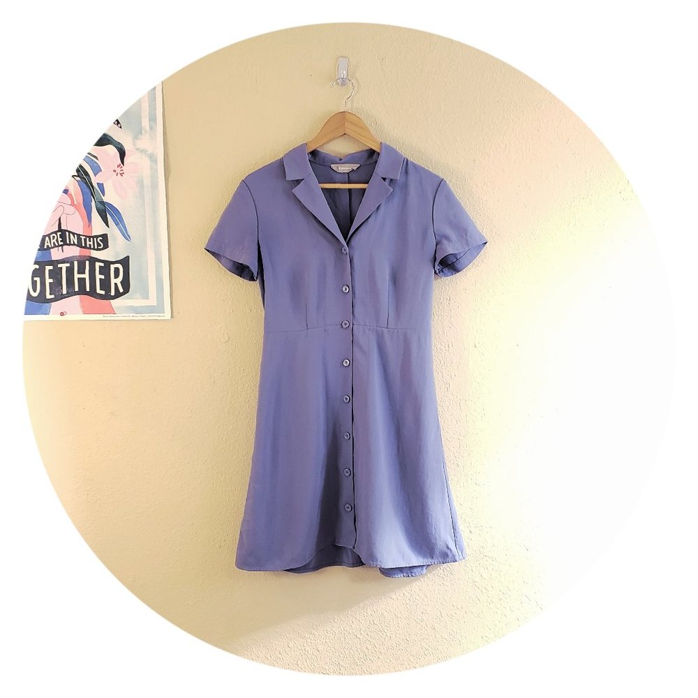 Everlane Japanese GoWeave Notch Shirtdress